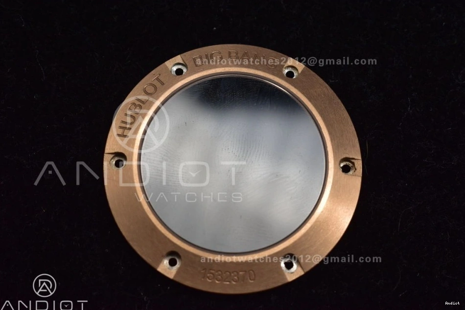 Black RG Edition ZF Big Unico Rubber 1:1 Strap on Hublot Skeleton A1280 Best Dial Bang 0801